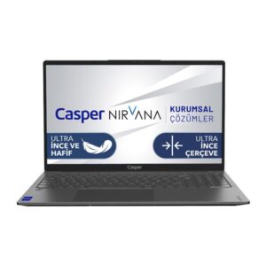 Casper Nirvana X700.1215-8P00T-G-F i3-1215U 8 GB 256 GB SSD UHD Graphics 15.6'' Full HD Notebook