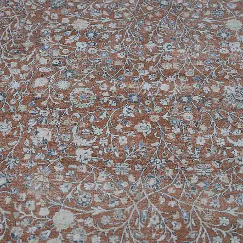 Otantik Floral Desenli Vintage Dokuma Salon Halısı Saçaklı 200x290 cm - Görsel 3