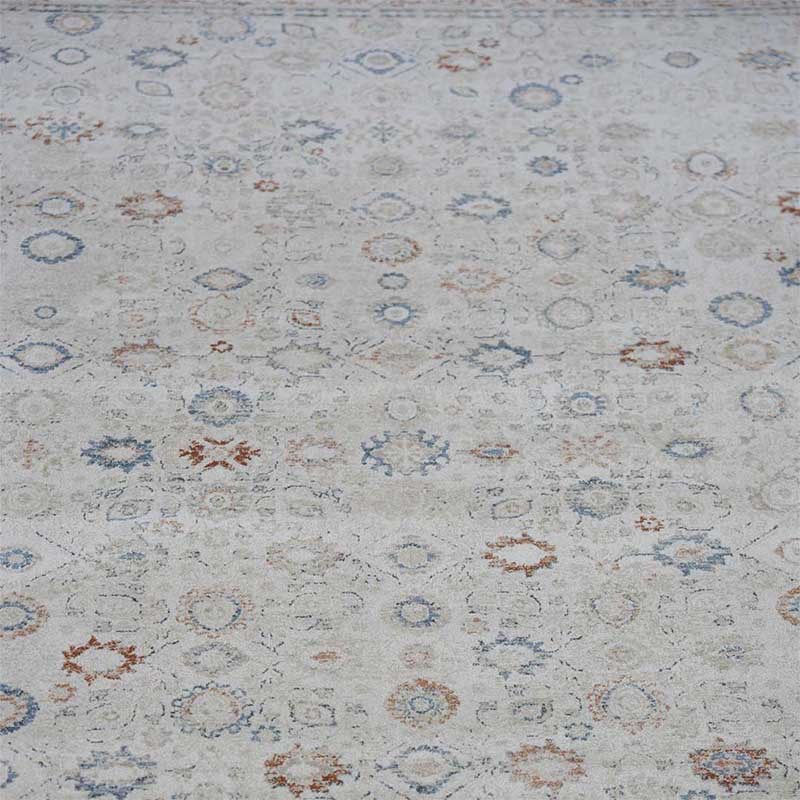 Otantik Serpme Desenli Vintage Dokuma Salon Halısı Saçaklı 200x290 cm - Görsel 3