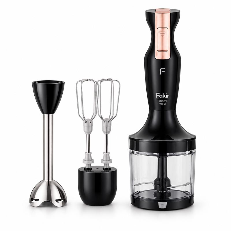 Fakir Trinity 900 W Blender Seti Siyah